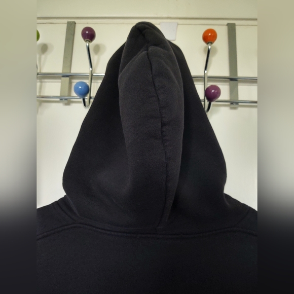 Wang Money Logo Alexander Wang Black Designer Hoodie - Size Large - Picture 6 of 8